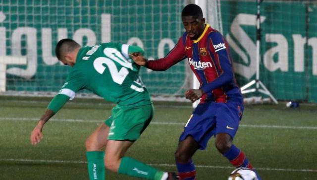 开云-巴萨两失点三进加时赛,科曼很生气